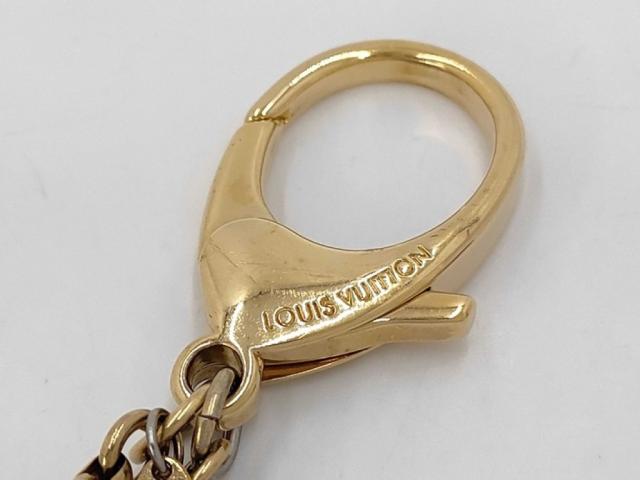 LOUIS VUITTON ルイヴィトン キーホルダー ビジューサックナイフ M66913 ピンク ゴールド系 メタル レディース 美品【本物保証】_2