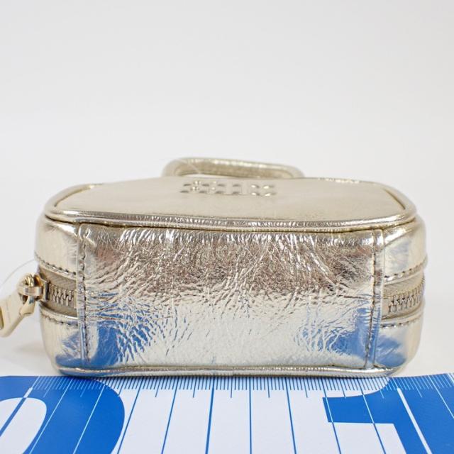 miu miu ミュウミュウ バッグチャーム マイクロバッグチャーム 5NR036 ゴールド系 レザー レディース ミニ 美品【本物保証】_2