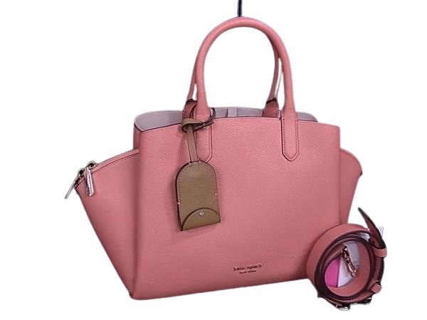 kate spade ケイトスペード ハンドバッグ アベニュー ミディアム サッチェル K6534 ピンク系 レザー レディース 2WAY ゴールド金具 新品未使用展示品【本物保証】