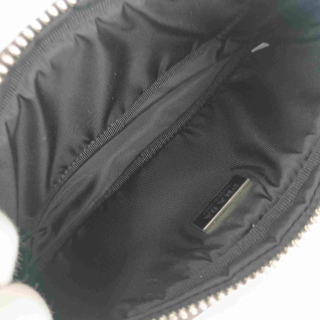PRADA プラダ ショルダーバッグ 2WAY クロスボディバッグ 1DH046 ピンク ナイロン レディース リストレット ポーチ シルバー金具 三角ロゴプレート 花柄 超美品【本物保証】_7