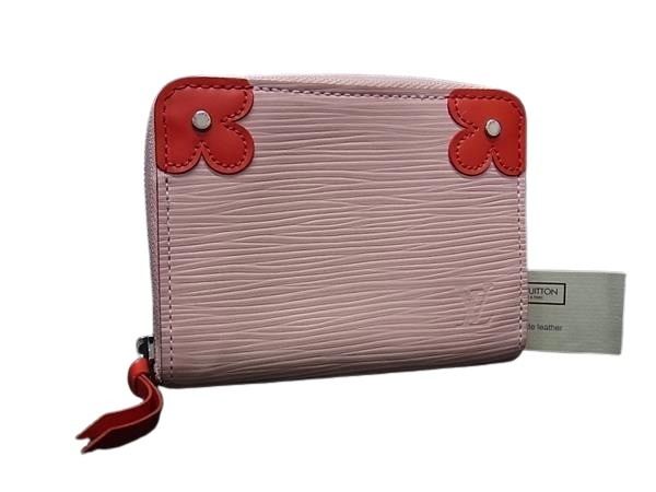 LOUIS VUITTON ルイヴィトン コインケース ジッピーコインパース M62971 ローズバレリーヌ(ライトピンク系) エピ レディース シルバー金具 美品【本物保証】