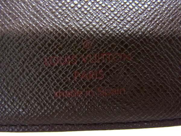 LOUIS VUITTON ルイヴィトン 二つ折り財布 ダミエ ポルト ビエ カルト
