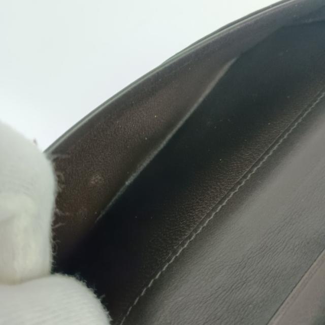 BOTTEGA VENETA ボッテガべネタ 長財布 イントレチャート 120697 ダークブラウン レザー メンズ 札入れ【本物保証】_6