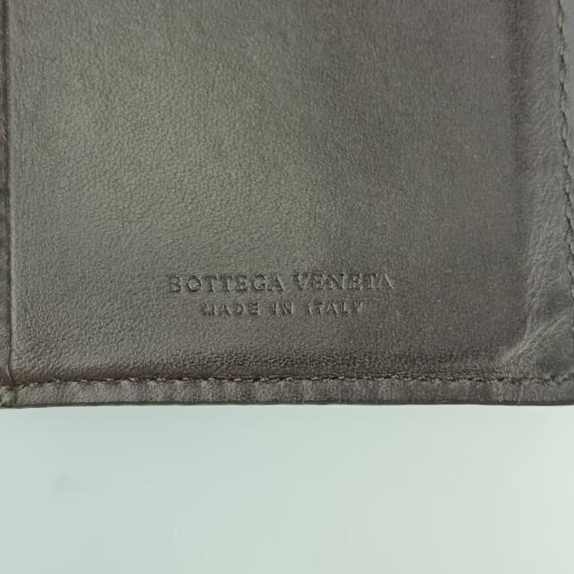 BOTTEGA VENETA ボッテガべネタ 長財布 イントレチャート 120697 ダークブラウン レザー メンズ 札入れ【本物保証】_8