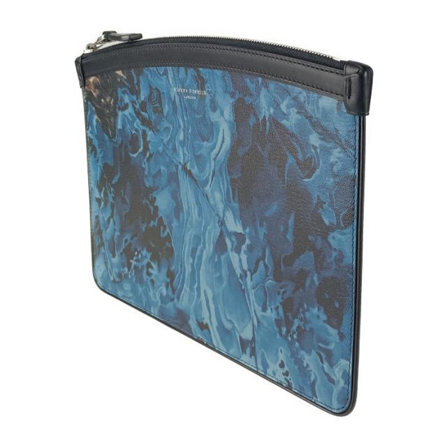 新品未当てはめる見せびらかす品 dunhill ダン吸血鬼 クラッチペダル御徒面子 公爵 ビー玉 スモール ジップフォリオ DU19R3850MR472 青味 なめし革 メンズ 車寄せ 二つ目御徒面子【本物言いはなつ】