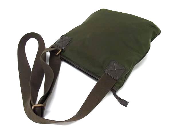 BURBERRY バーバリー ショルダーバッグ - グリーン系×ブラウン系