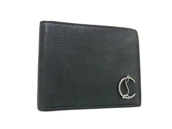 クリスチャンルブタン 2つ折り財布 - 黒 Christian Louboutin 二つ折り
