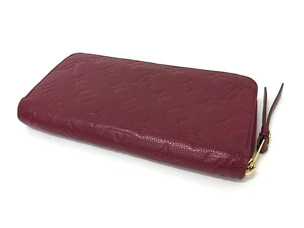LOUIS VUITTON ルイヴィトン 財布 ジッピーウォレット M60549 オロール(ボルドー系) モノグラムアンプラント レディース ラウンドファスナー 長財布【本物保証】