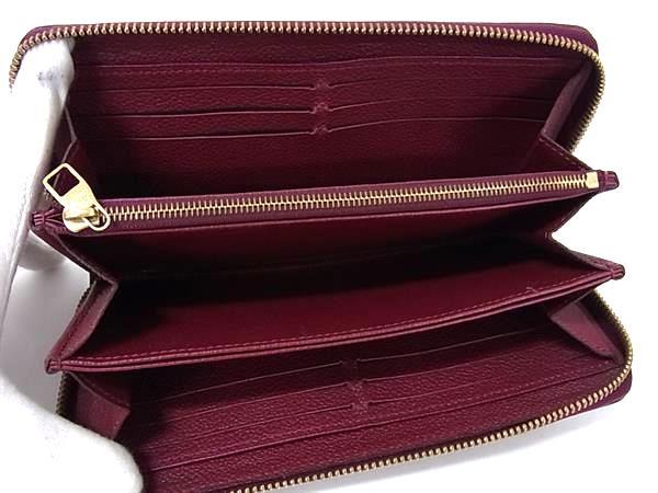 LOUIS VUITTON ルイヴィトン 財布 ジッピーウォレット M60549 オロール(ボルドー系) モノグラムアンプラント レディース ラウンドファスナー 長財布【本物保証】