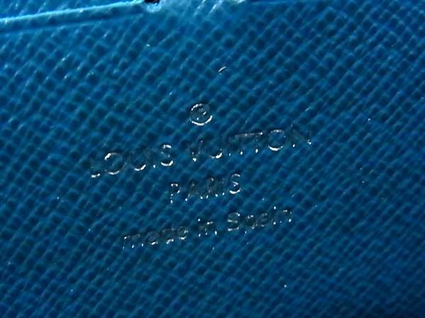 LOUIS VUITTON ルイヴィトン 長財布 エピ ジッピーウォレット M60311 シアン レザー ユニセックス ラウンドファスナー シルバー金具【本物保証】_1