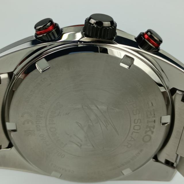 超美品 セイコー 腕時計 アストロン 大谷翔平2020年 1700本限定モデル グローバルライン 5X53-0BE0 / SBXC081 シルバー ホワイト GPS ソーラー電波 ボブルヘッドフィギア付き【本物保証】_7