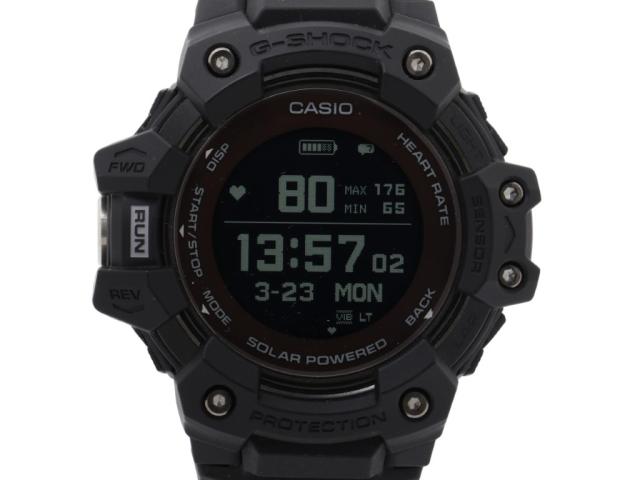 CASIO カシオ 腕時計 G-SHOCK G-SQUAD GBD-H1000 SERIES GBD-H1000-1JR ブラック系 樹脂／ステンレススチール メンズ デジタル 超美品【本物保証】