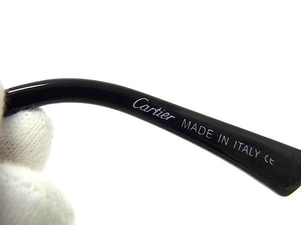 Cartier カルティエ サングラス パンテール ブラック クリアブラックグラデーション メタル ユニセックス シールド型【本物保証】_1
