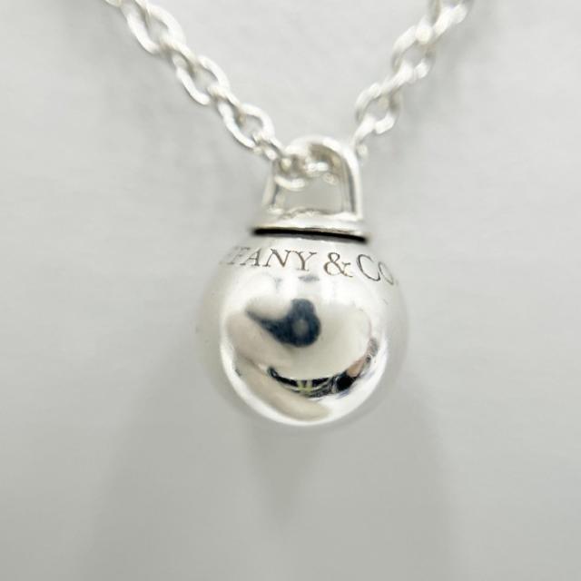 Tiffany&Co. ティファニー ネックレス ハードウェア ボールネックレス シルバー系 Ag925 レディース 美品【本物保証】_1