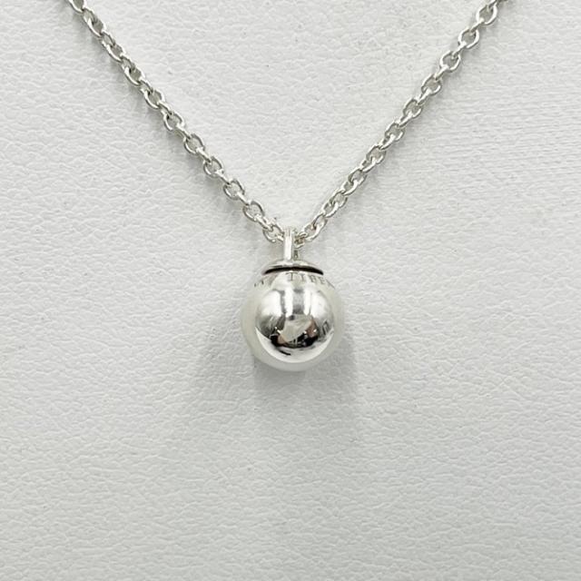Tiffany&Co. ティファニー ネックレス ハードウェア ボールネックレス シルバー系 Ag925 レディース 美品【本物保証】_2