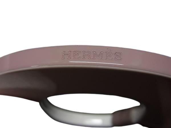 HERMES エルメス ネックレス イスム ピグマン ピンク系 ライトブルー ラッカー レディース 美品【本物保証】_1