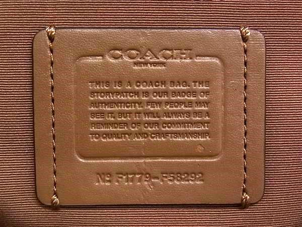 COACH コーチ トートバッグ シグネチャー シティ ジップ トート F58292