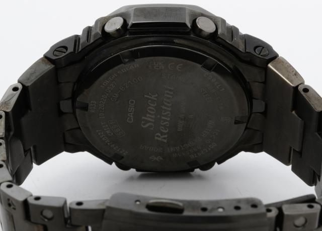 CASIO カシオ 時計 GSHOCK FULL METAL 2100 Series GMB2100BD1AJF ブラック ステンレススチール メンズ アナデジ 美品【本物保証】_3