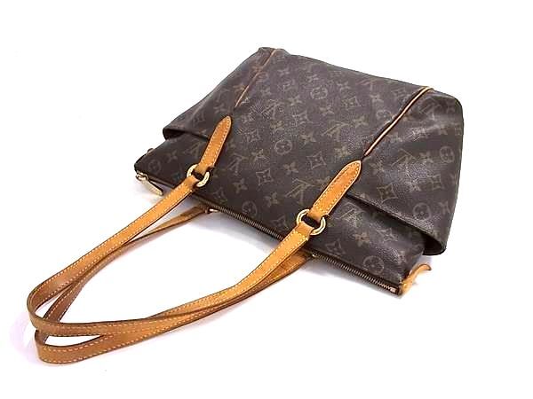 LOUIS VUITTON ルイヴィトン トートバッグ トータリーPM M56688 ブラウン モノグラム レディース【本物保証】_3