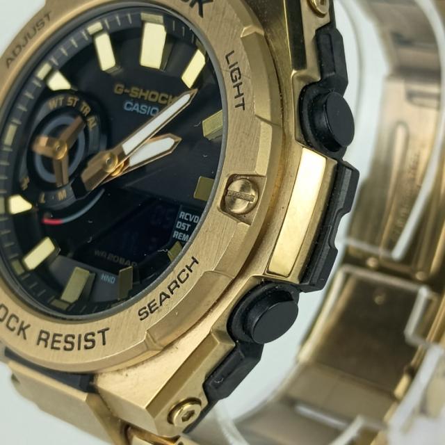 CASIO カシオ 時計 GSHOCK GSTEEL GSTB500 Series GSTB500GD9AJF ゴールド GP メンズ アナデジ【本物保証】_3