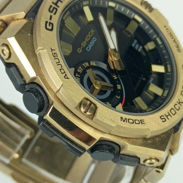 CASIO カシオ 時計 GSHOCK GSTEEL GSTB500 Series GSTB500GD9AJF ゴールド GP メンズ アナデジ【本物保証】_4