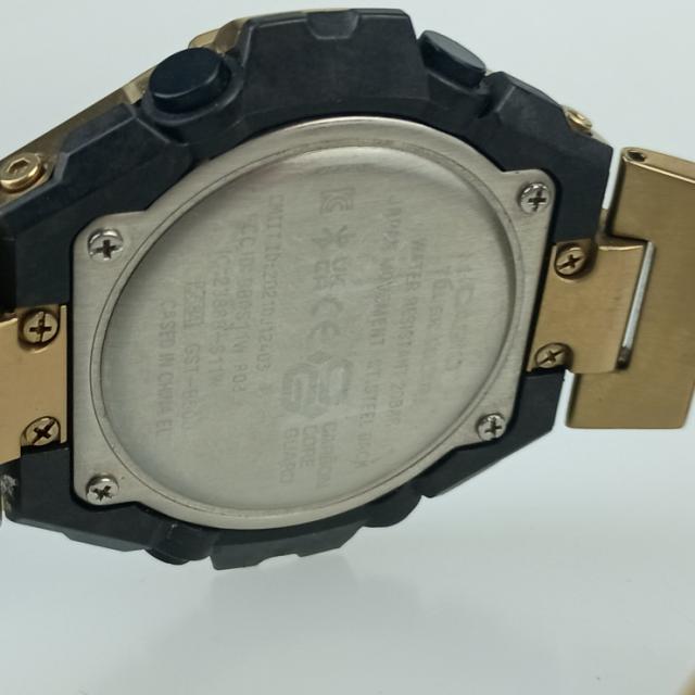 CASIO カシオ 時計 GSHOCK GSTEEL GSTB500 Series GSTB500GD9AJF ゴールド GP メンズ アナデジ【本物保証】_8