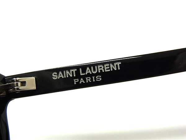 SAINT LAURENT サンローラン サングラス SL 339 ブラック クリアブラック プラスチック ユニセックス 美品【本物保証】 SAINT LAURENT サンローラン サングラス SL 339 001 アジアンフィット