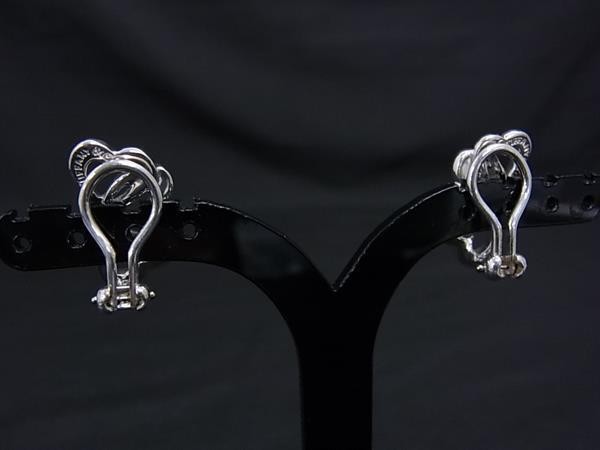 TIFFANY＆Co ティファニー イヤリング トリプルハート シルバー系 SV925 レディース 美品【本物保証】