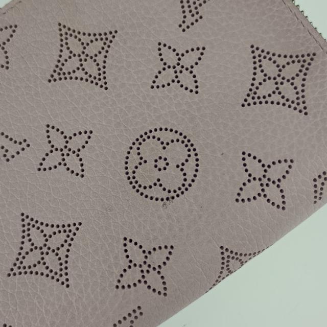 美品 LOUIS VUITTON ルイヴィトン 長財布 ジッピーウォレット M81426 ギモーヴ ピンク系 シルバー金具 マヒナ・カーフレザー レディース モノグラム ラウンドファスナー【本物保証】_4