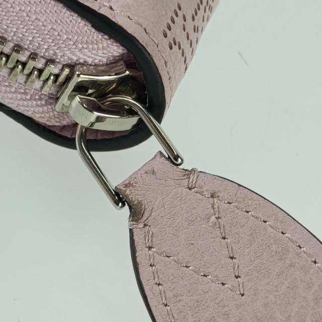 美品 LOUIS VUITTON ルイヴィトン 長財布 ジッピーウォレット M81426 ギモーヴ ピンク系 シルバー金具 マヒナ・カーフレザー レディース モノグラム ラウンドファスナー【本物保証】_6