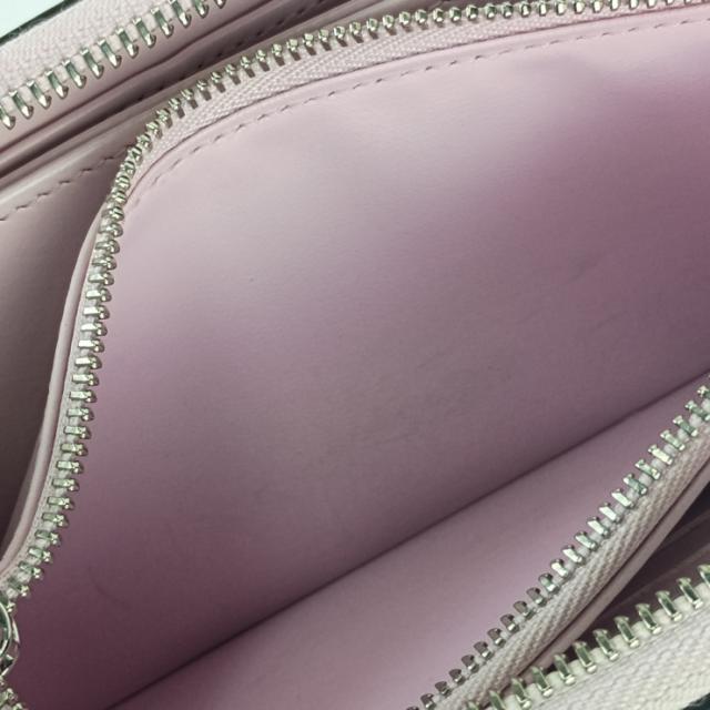 美品 LOUIS VUITTON ルイヴィトン 長財布 ジッピーウォレット M81426 ギモーヴ ピンク系 シルバー金具 マヒナ・カーフレザー レディース モノグラム ラウンドファスナー【本物保証】_7
