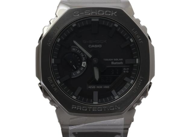 CASIO カシオ 時計 G-SHOCK FULL METAL 2100 Series GM-B2100BD-1AJF ブラック系 ステンレススチール メンズ アナデジ 新品未使用展示品【本物保証】 40,281円