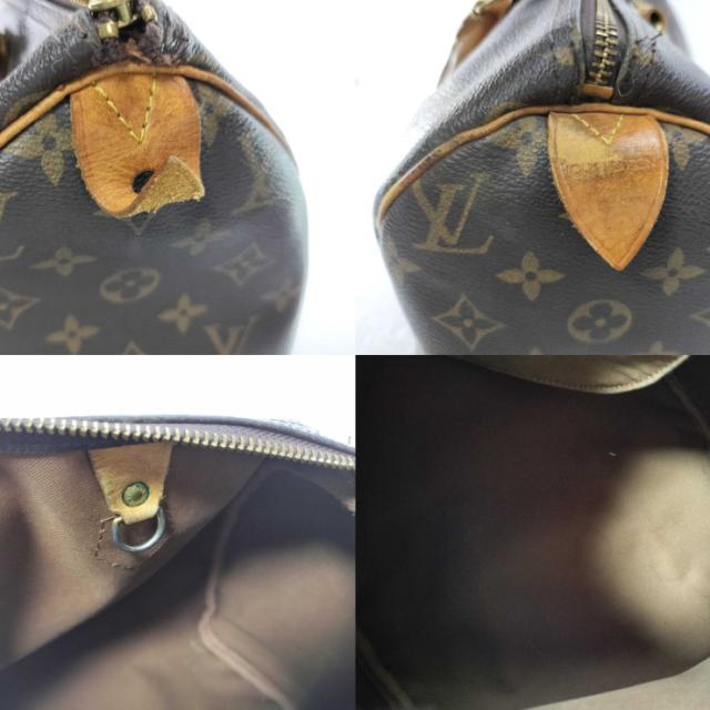 LOUIS VUITTON ルイヴィトン ハンドバッグ スピーディ35 M41107 ブラウン モノグラム・キャンバス レディース ミニボストンバッグ ゴールド金具【本物保証】_7