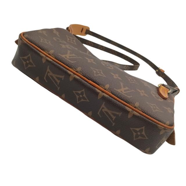 LOUIS VUITTON ルイヴィトン ショルダーバッグ モノグラム マルリー バンドリエール M51828 ブラウン PVC レザー ユニセックス ポシェット 美品【本物保証】_3