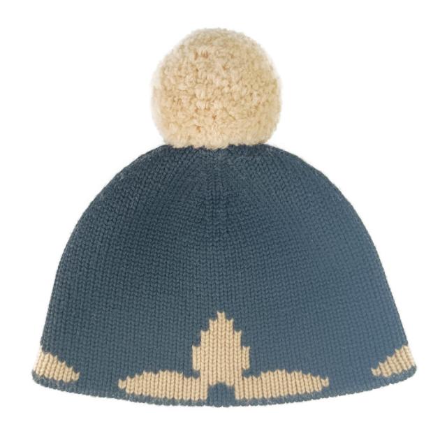 美品 LOUIS VUITTON ウール ボネ モーニング ラム ニット帽 美品】LOUIS VUITTON ウール ボネ モーニング ラム ニット帽