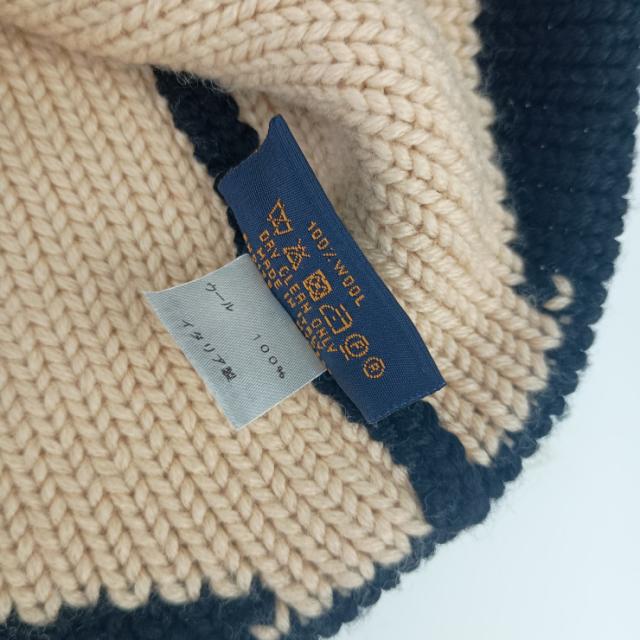 美品 LOUIS VUITTON ルイ ヴィトン キャップ ボネ・モーニングラム