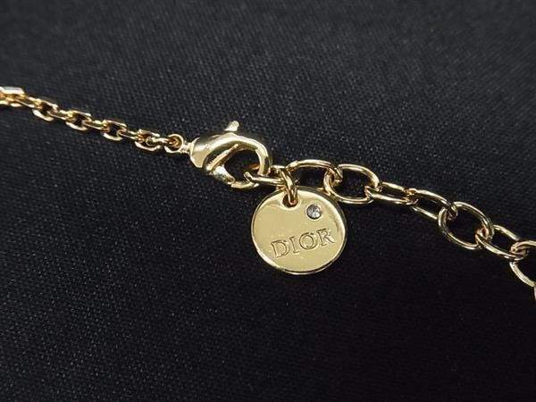 Christian Dior クリスチャンディオール ブレスレット CDロゴ パール ブレスレット ゴールド系 メタル レディース 超美品【本物保証】_2