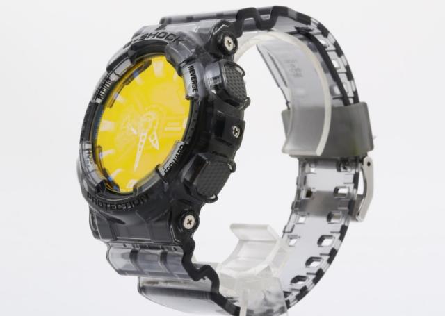 CASIO カシオ 腕時計 G-SHOCK ANALOG-DIGITAL 110 SERIES GA-110TLS-8AJF グラデーション クリアブラック系 樹脂 メンズ アナデジ 美品【本物保証】_1