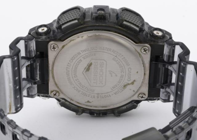 CASIO カシオ 腕時計 G-SHOCK ANALOG-DIGITAL 110 SERIES GA-110TLS-8AJF グラデーション クリアブラック系 樹脂 メンズ アナデジ 美品【本物保証】_3