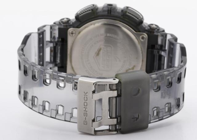 CASIO カシオ 腕時計 G-SHOCK ANALOG-DIGITAL 110 SERIES GA-110TLS-8AJF グラデーション クリアブラック系 樹脂 メンズ アナデジ 美品【本物保証】_4