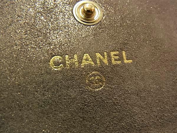 CHANEL シャネル 財布 マトラッセ - ブラック系 レザー×ビニール