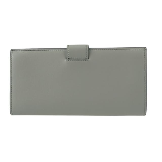 PRADA プラダ 財布 シティカーフタブ 1MV025 ライトグレー レザー  