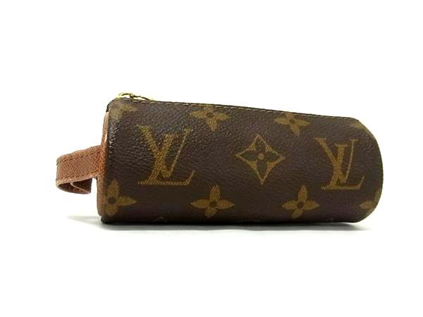 LOUIS VUITTON ルイヴィトン ゴルフボールケース エテュイ トロワボールドゥゴルフ M58249 ブラウン モノグラム ユニセックス 美品【本物保証】
