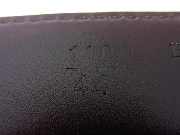 美品 BVLGARI ブルガリ ベルト - - ブラック系×ブラウン系 レザー  