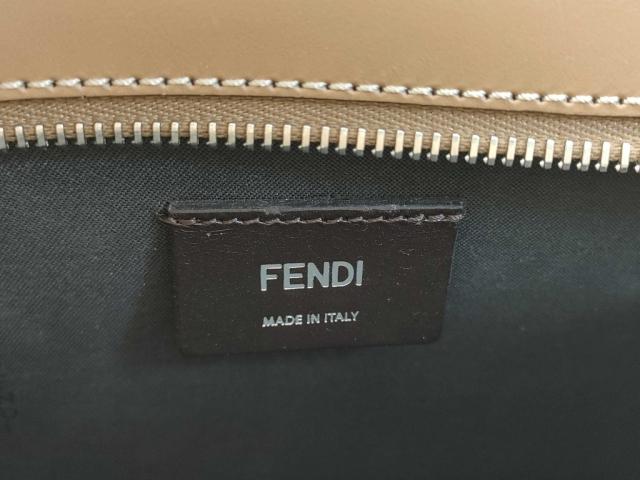 FENDI フェンディ クラッチバッグ ズッカ 7N0145 ブラウン PVC レザー メンズ シルバー金具 美品【本物保証】_2