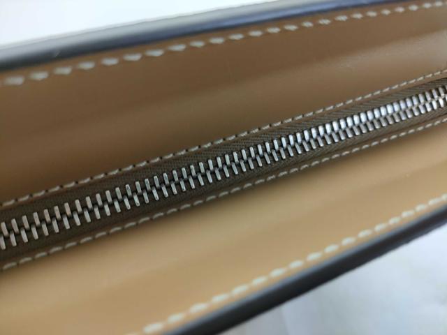 FENDI フェンディ クラッチバッグ ズッカ 7N0145 ブラウン PVC レザー メンズ シルバー金具 美品【本物保証】_7