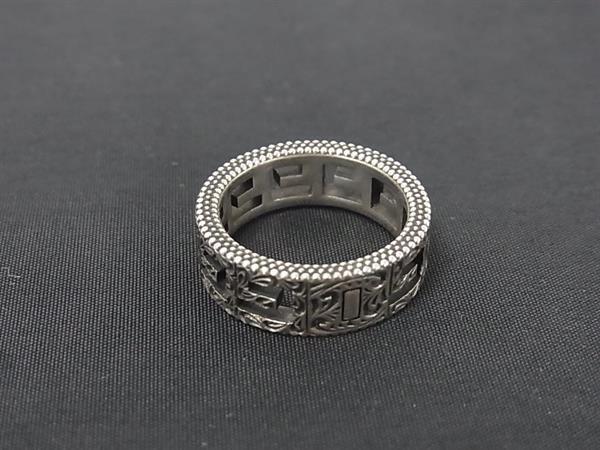 GUCCI グッチ リング 指輪 アラベスク スクエアG シルバー SV925