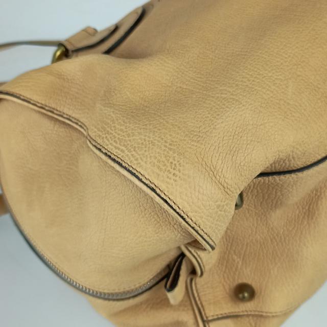 美品 Chloe クロエ ボストンバッグ オーロラ ボストンバッグ - ベージュ系 ゴールド金具 レザー レディース 2WAY ハンドバッグ ショルダーバッグ【本物保証】_5