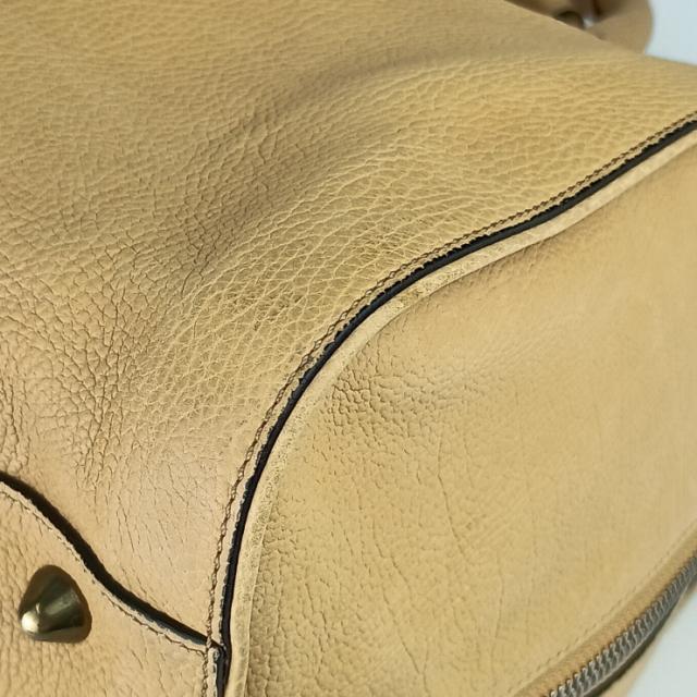 美品 Chloe クロエ ボストンバッグ オーロラ ボストンバッグ - ベージュ系 ゴールド金具 レザー レディース 2WAY ハンドバッグ ショルダーバッグ【本物保証】_6