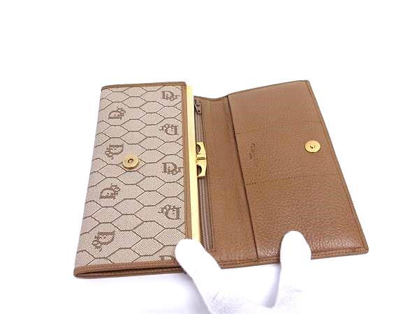 Christian Dior クリスチャンディオール 財布 ハニカム柄 長財布